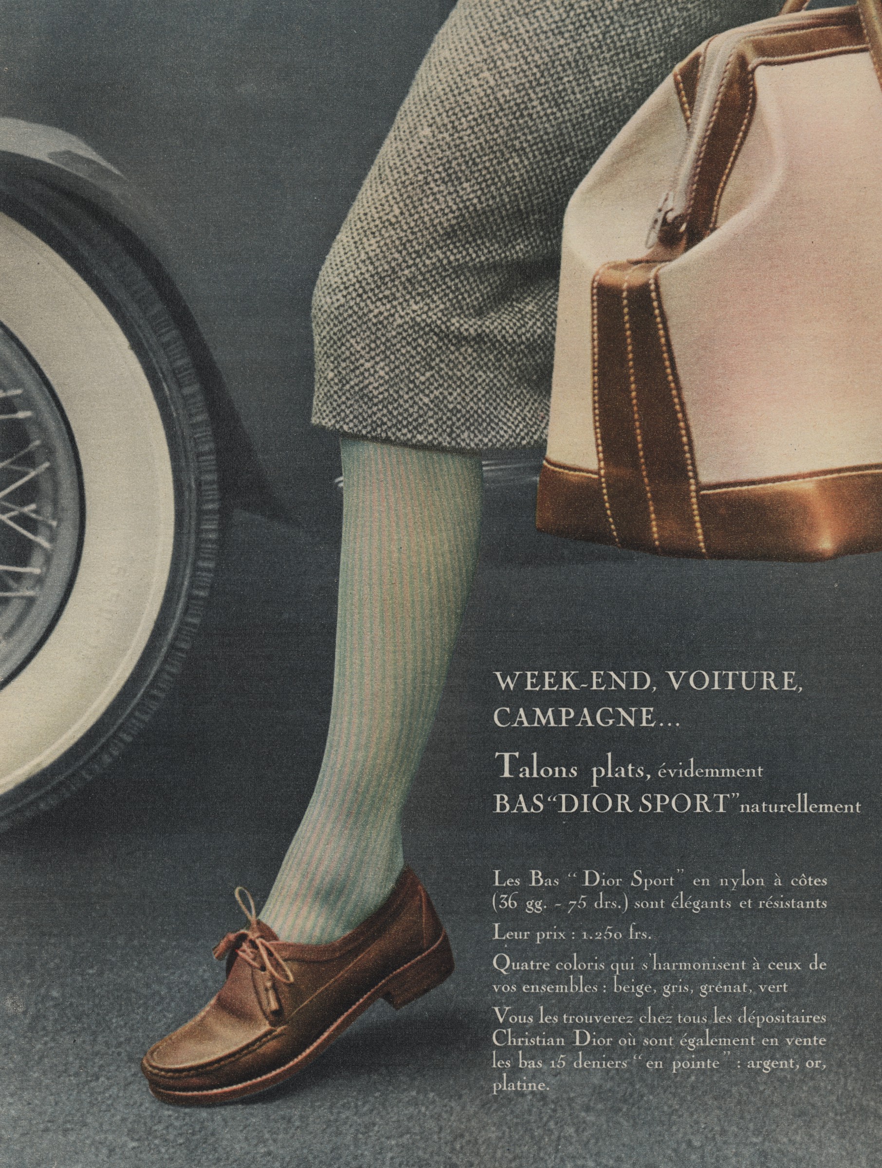 Christian Dior (Stockings Hosiery) 1952  Christian dior, Dior, Vintage  stockings
