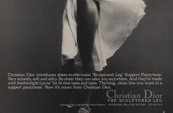 Christian Dior Print Ads For Christian Dior Stockings And Tights Pantyhose